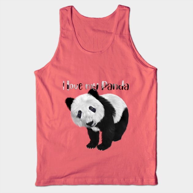 I love my panda Tank Top by mnStore